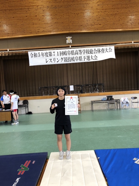 【レスリング部】県高校総体