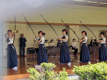 【弓道部】県高校総体（団体）決勝