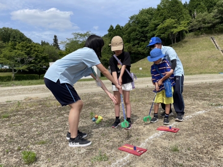 スナッグゴルフ体験会（地域活性化部）
